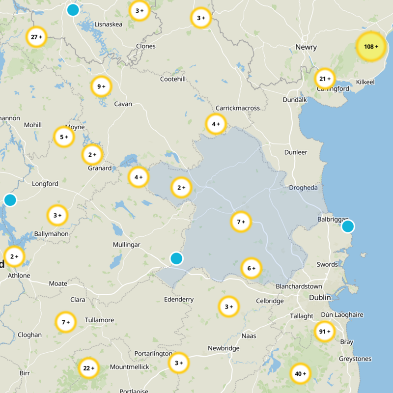 County Meath Static Map