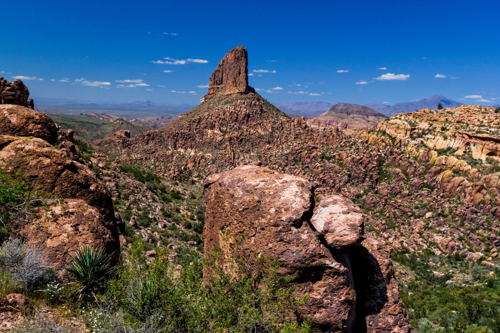 An image depicting the trail Peralta Canyon Trail and its surrounding area.
