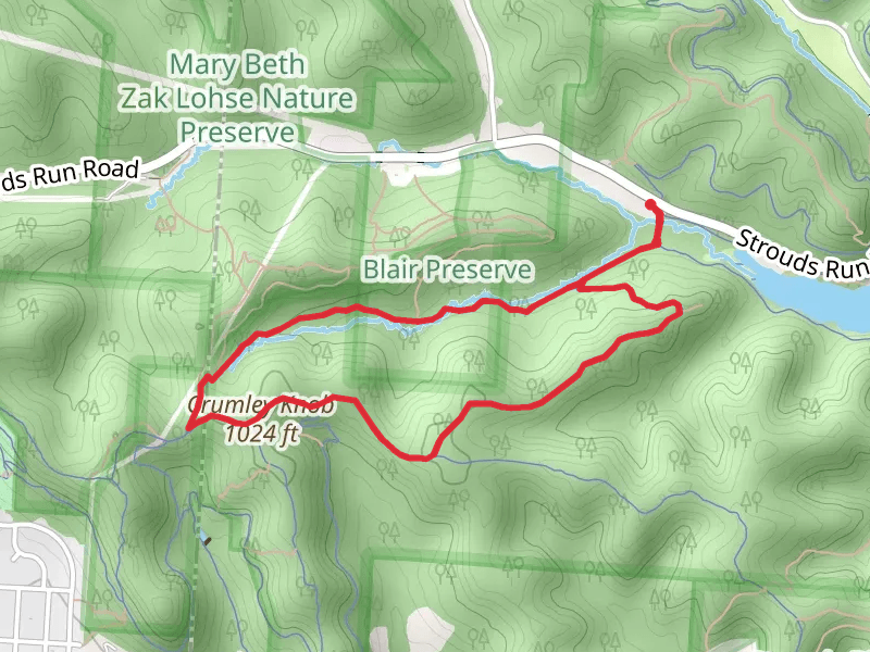 Trace and Finger Rock Loop Trail