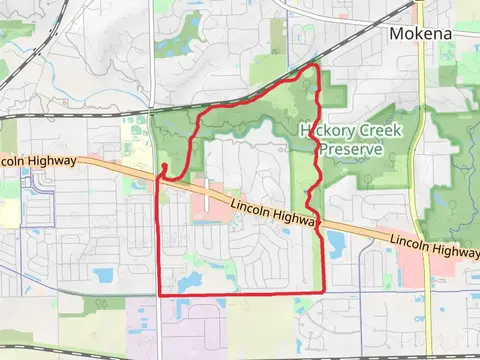 Lincolnwood Hills and Crystal Springs Park LOop