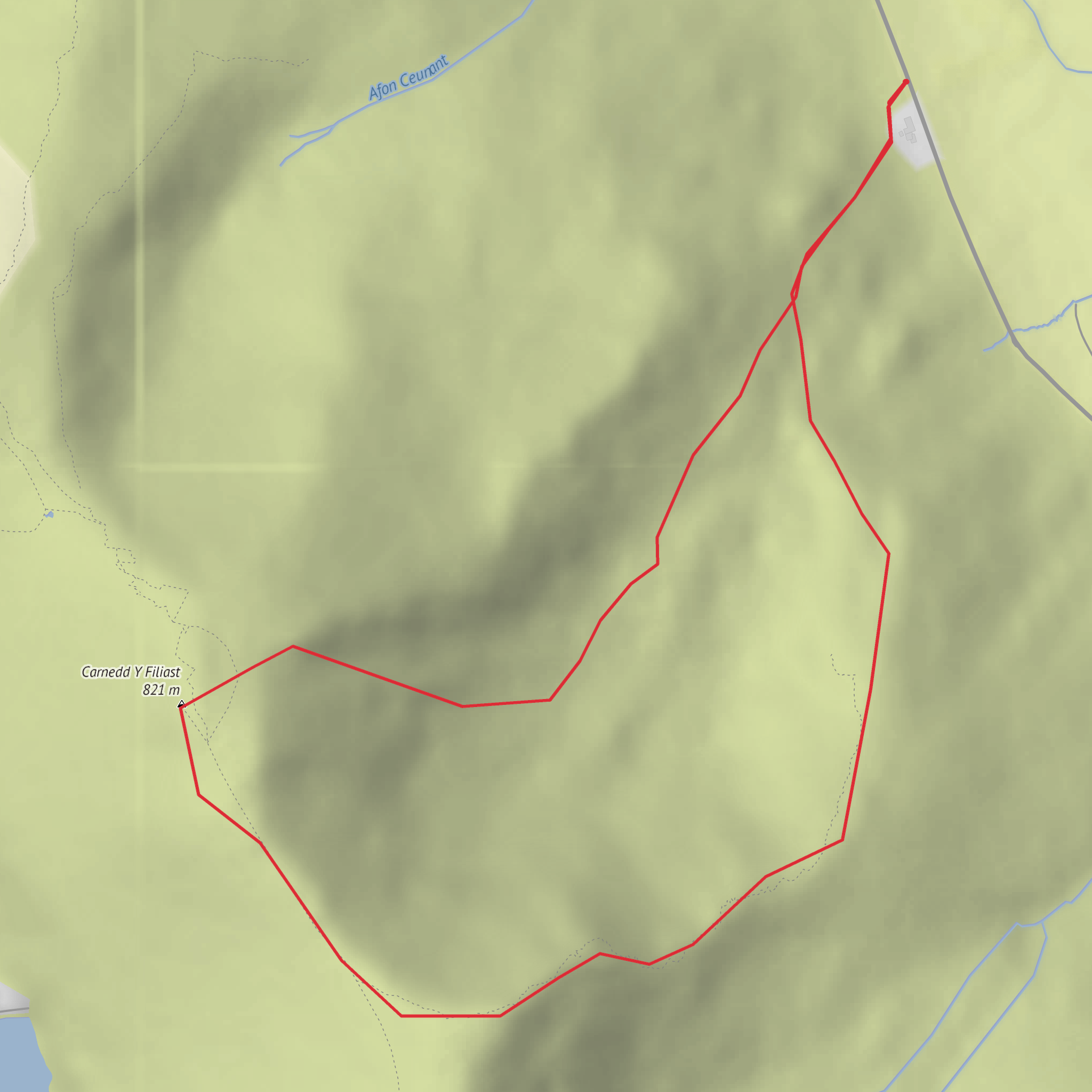 Atlantic slab - Ridge - (Ridgeway) mobile static map