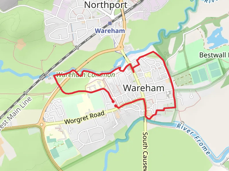 Wareham Common via Purbeck Way
