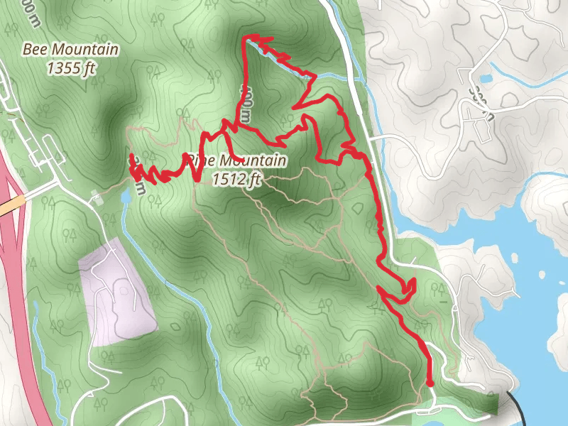 East, West and Summit Overlook Loop