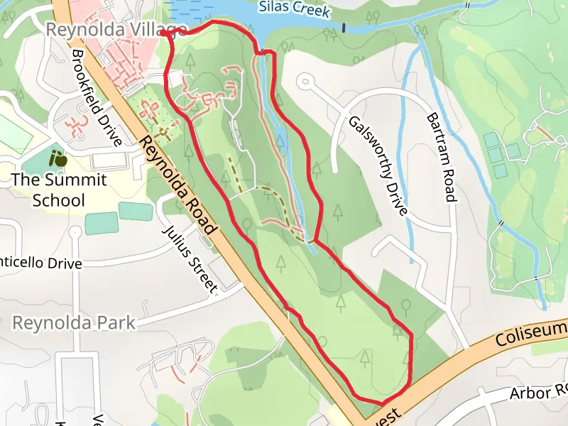 Perimeter Loop Trail - SIlas Creek