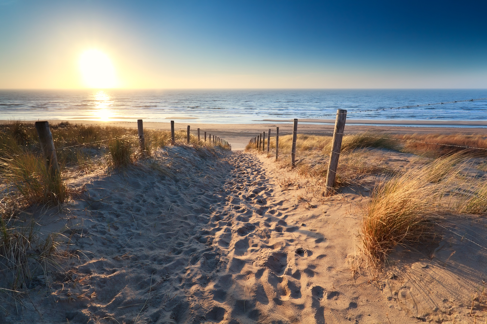 An image depicting the trail Strand Weg, Duizendmeter Weg and Naturist Beach Zandvoort and its surrounding area.