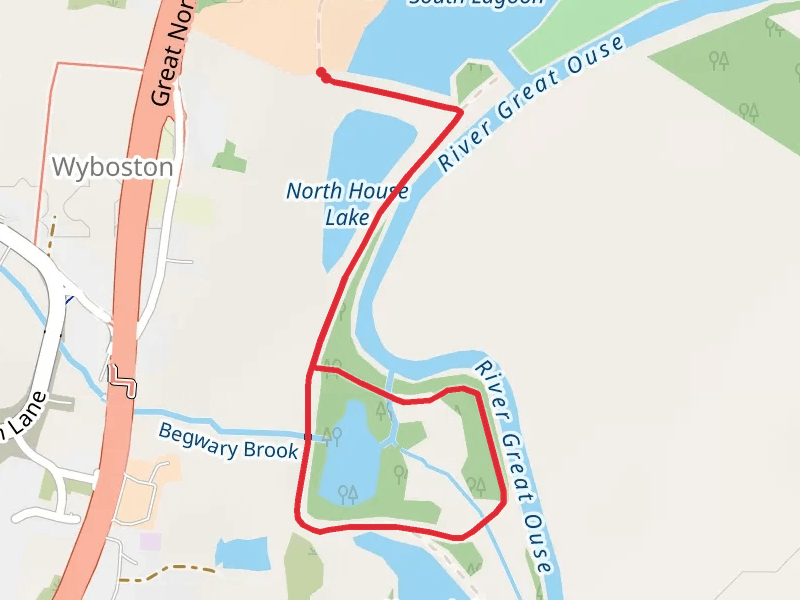 Wyboston Lakes Loop