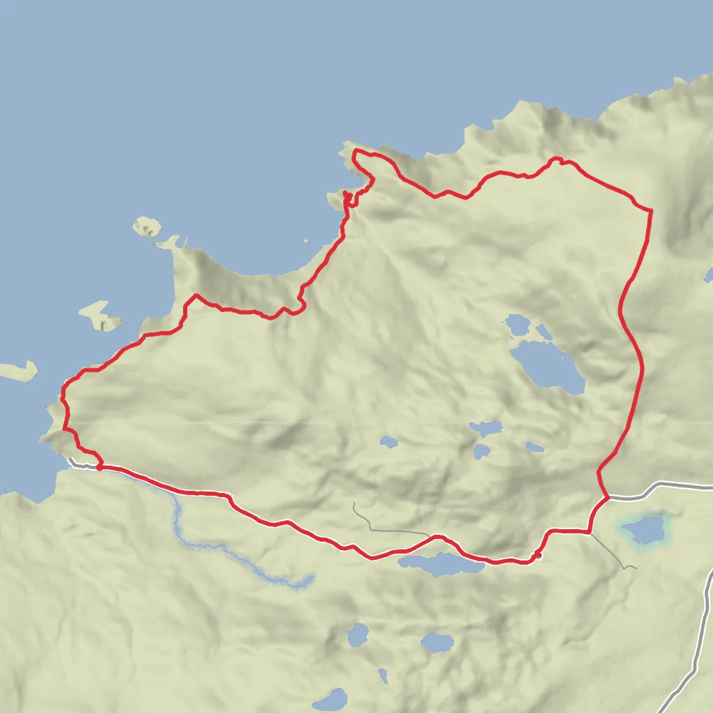 Glenlough Bay mobile static map