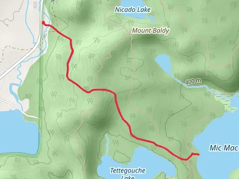 Mic Mac Lake via Tettegouche Camp Road
