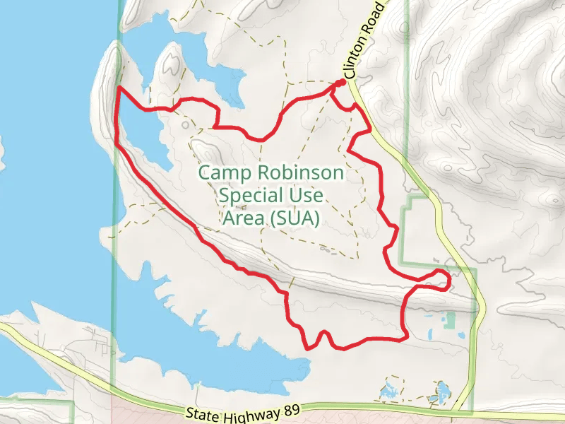 Morning Course Trail and Lake Conway Nursery Pond Loop