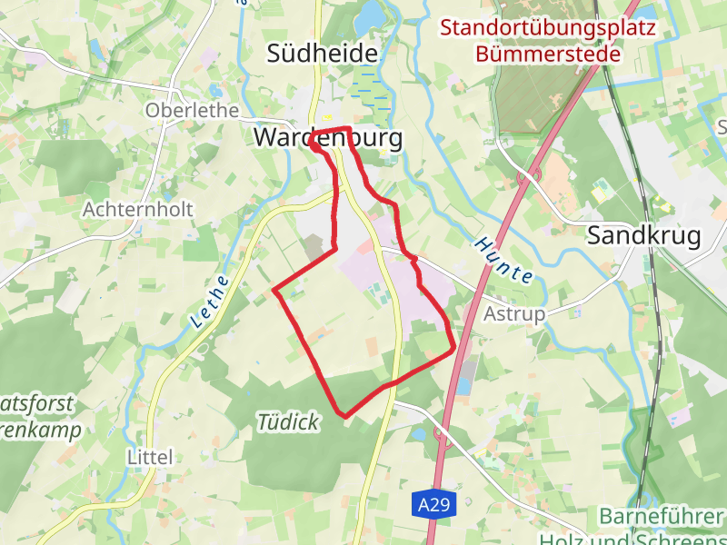 Wardenburg and Fladder Loop