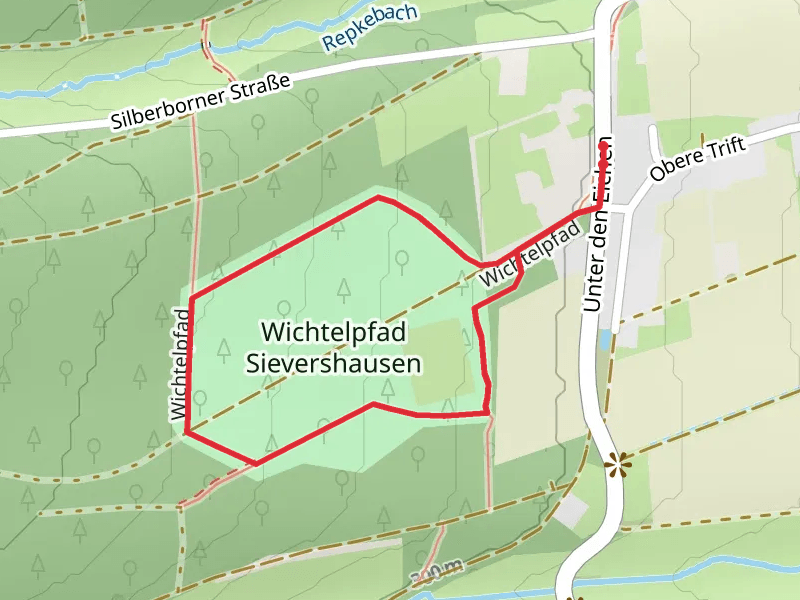 Wichtelpfad Sievershausen Loop via Wichtelpfad