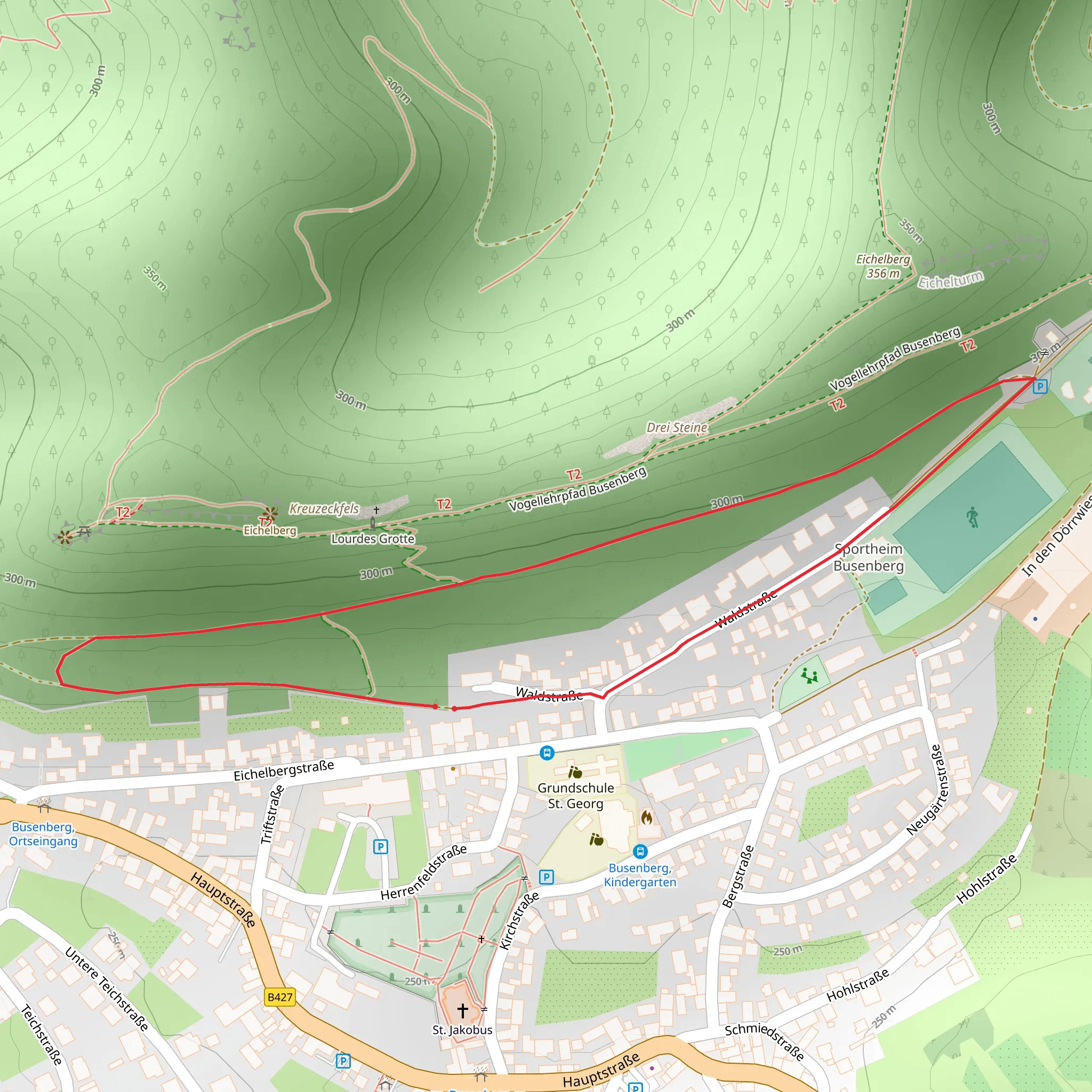 Eichelberg Loop mobile static map