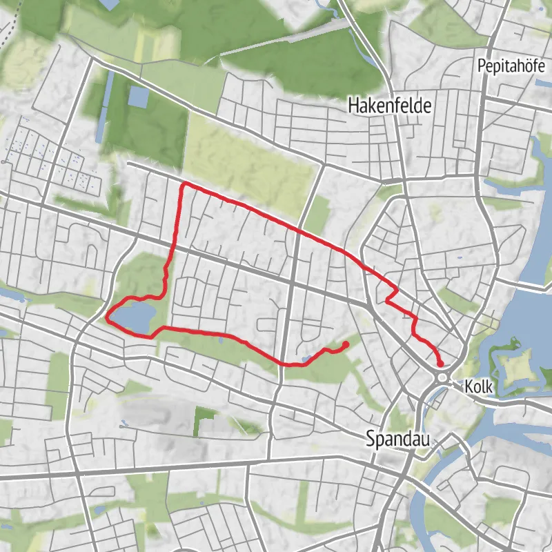 Berlin - Basis mobile static map