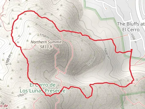 Overlook, Summit and Sunrise Loop Trail