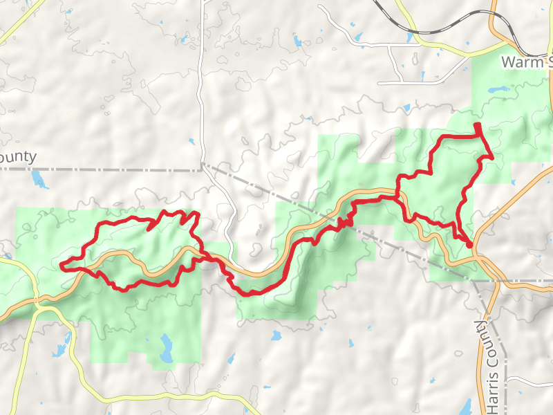 Pine Mountain, Sawtooth and Beaver Pond Loop Trail