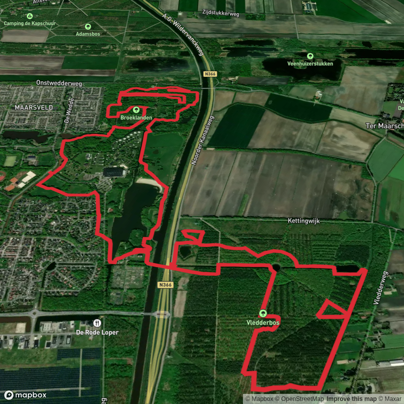 Broeklanden and Vledderbos Loop