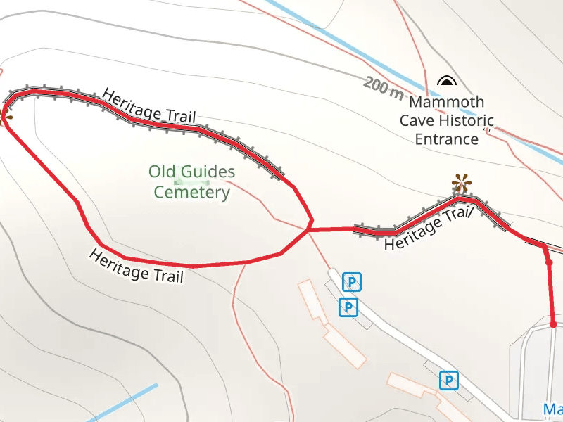 Old Guides Cemetery Loop