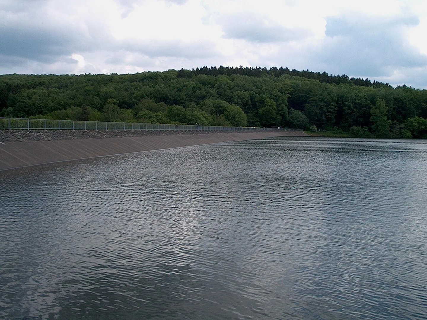 An image depicting the trail Neuer Teich Loop via Steinbachtal and its surrounding area.