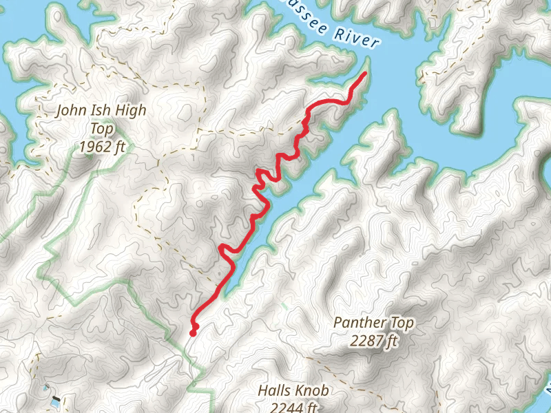 Walk beside Beech Creek from Beech Creek Road