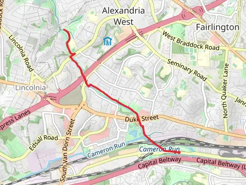 Holmes Run Park Trail