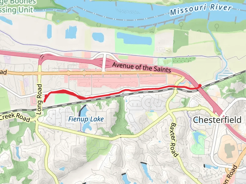 Railroad Park and Monarch-chesterfield Levee Trail