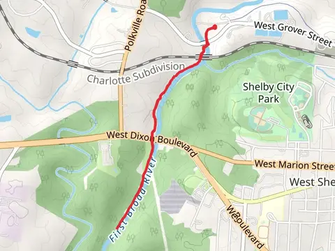 First Broad River Trail