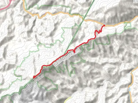 Appalachian Trail to Big Bald