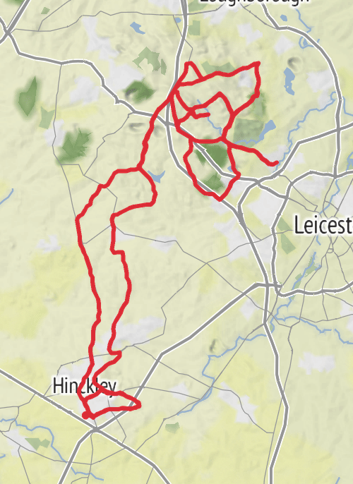 Hike from Hinckley mobile static map