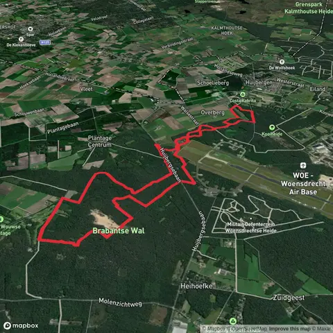 Borgvlietsche Duinen and Woeste Gedeelte Loop