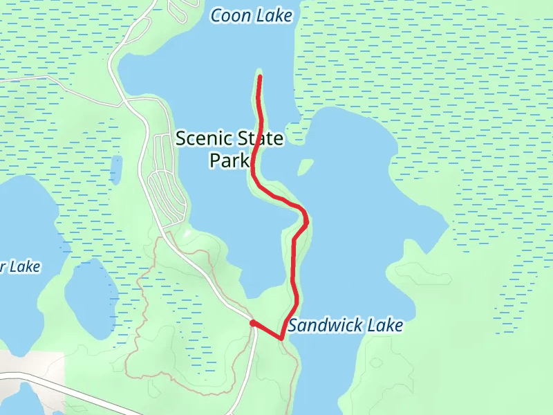 Scenic State Park - Coon Lake