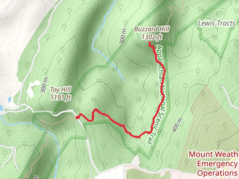 Buzzard Hill via Appalachian Trail