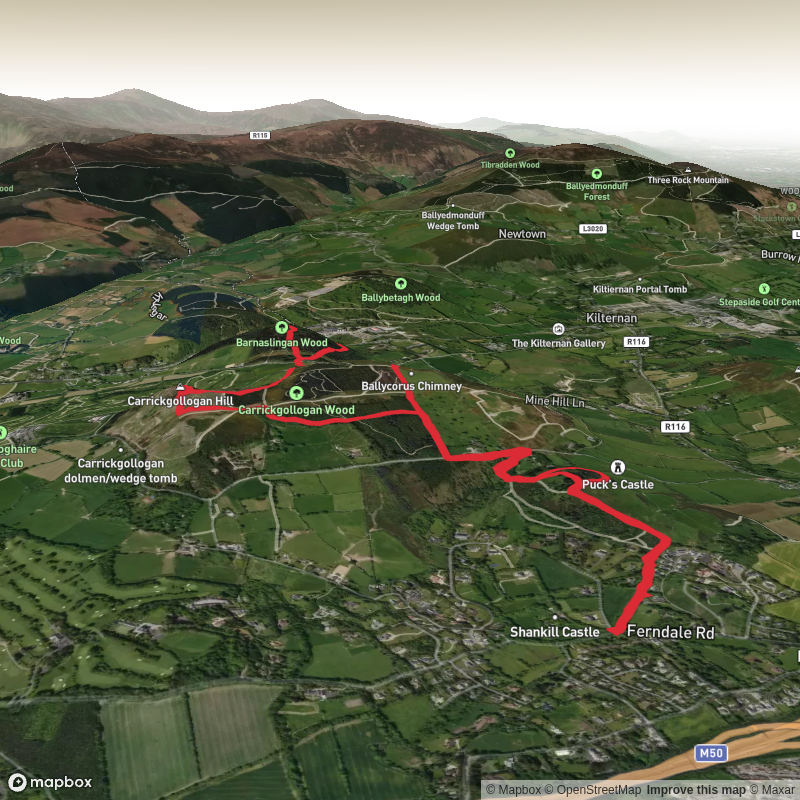 Rathmichael to Barnaslinga
