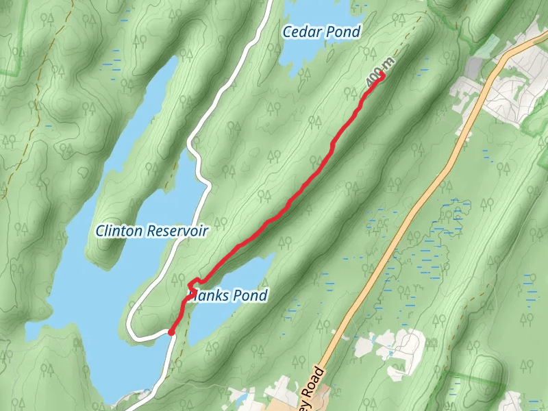 Hanks Pond - Red - White Trail