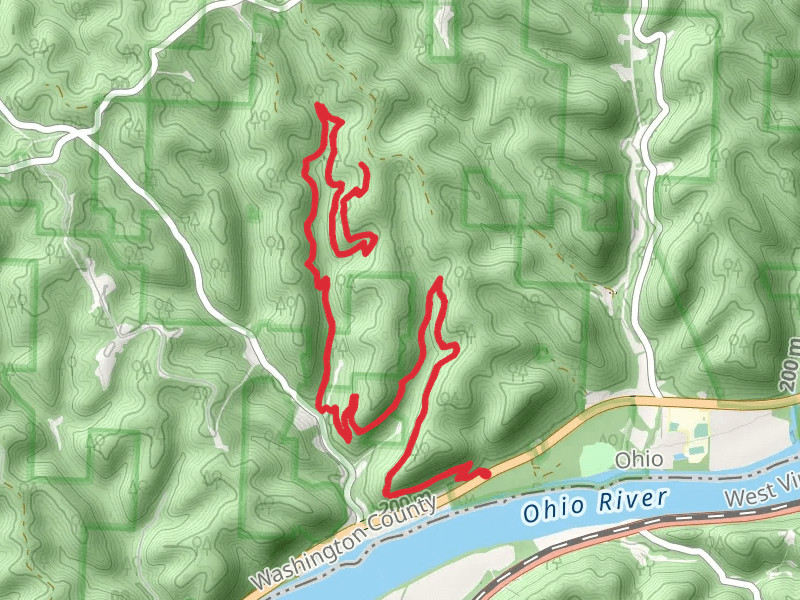 Scenic River Green Wood Loop Trail