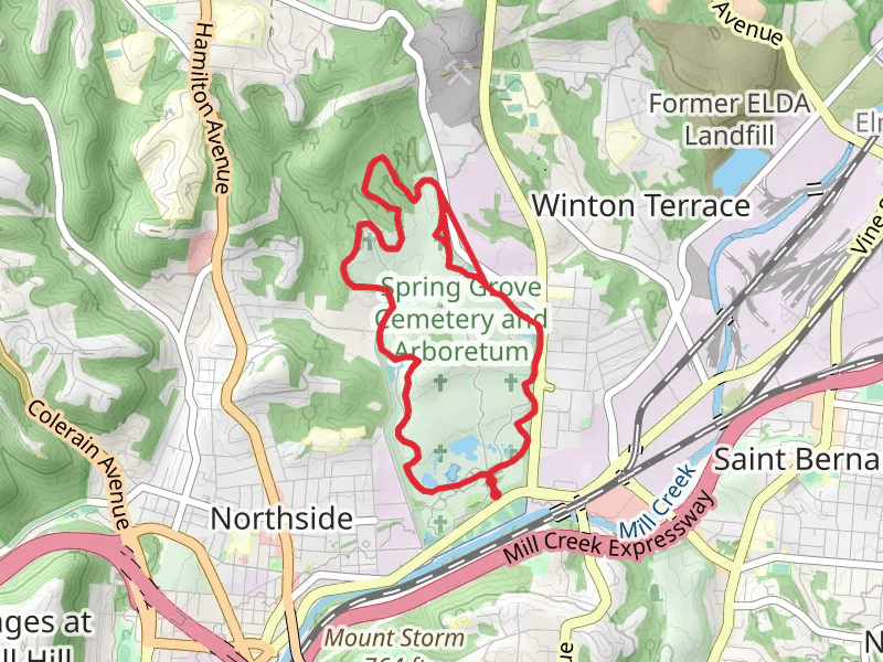 Spring Grove Cemetery and Arboretum Loop