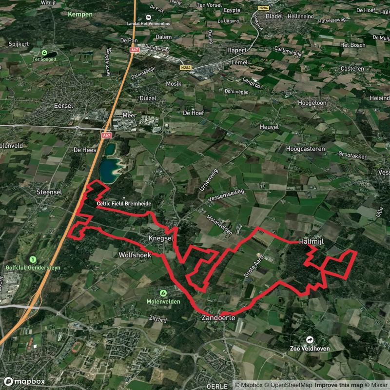 Wolfhoeksche, Moormanlaan and Grafheuvels Loop