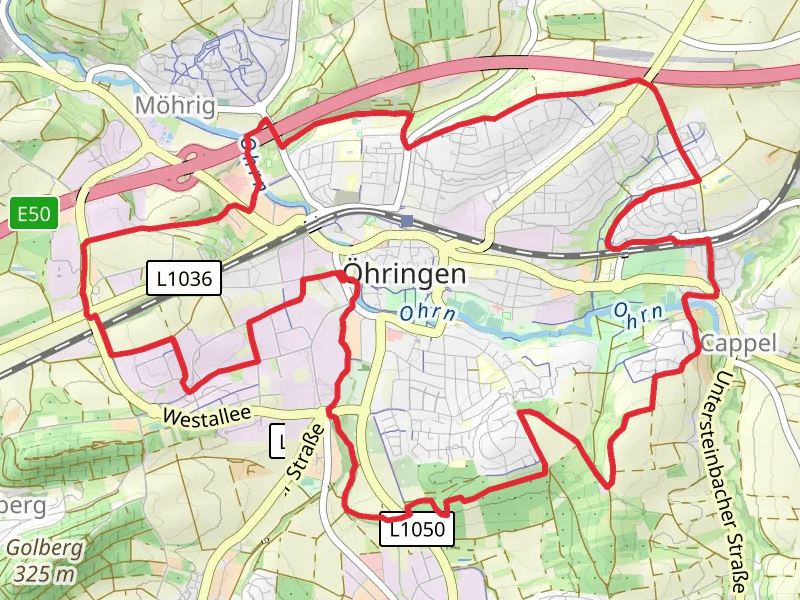 Ohringen Circular Walk