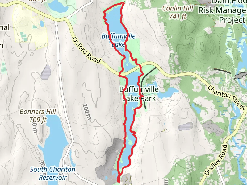 Buffumville Lake Park Loop Trail