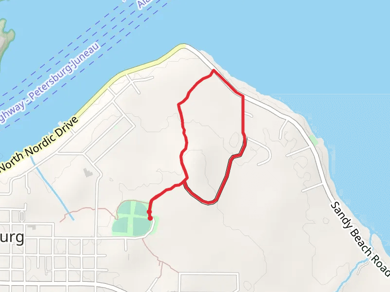 Hungry Point Trail from Mort Freyer Sports Park