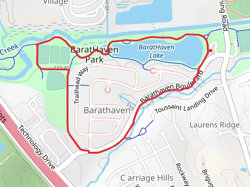 BaratHaven Lake Loop