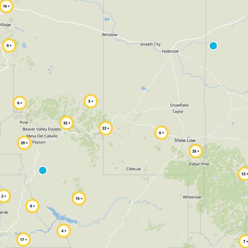 Navajo County Static Map