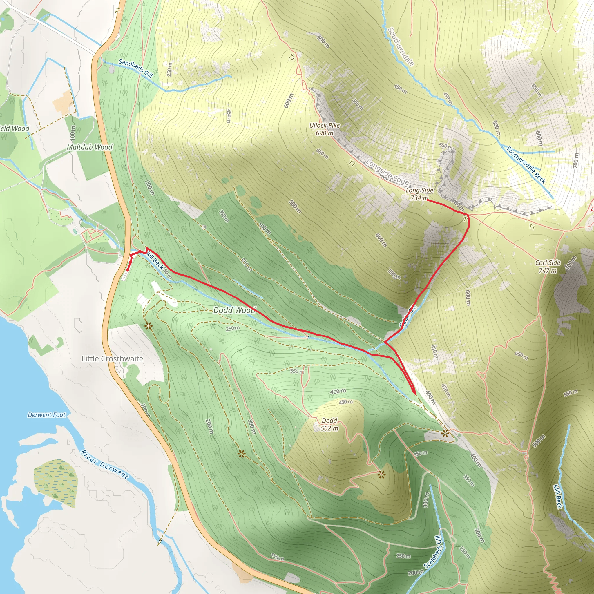 Long Side mobile static map