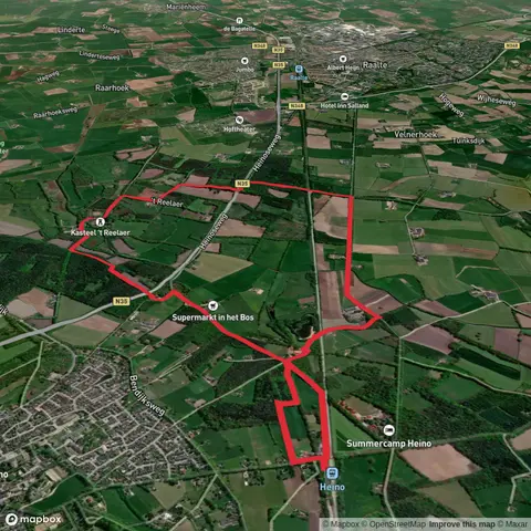 Jacobsgat via Parallel Weg and Hondemots Weg