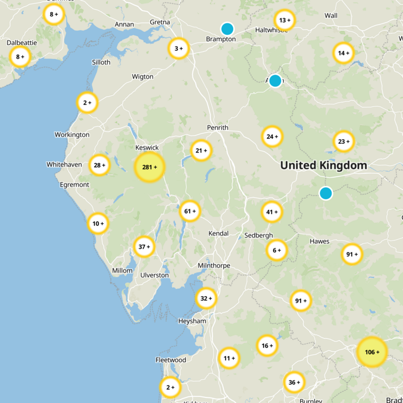 Westmorland and Furness Static Map