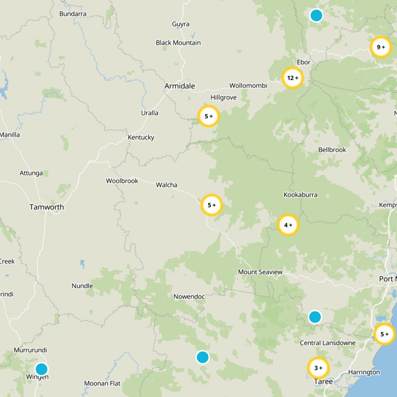 Walcha Static Map