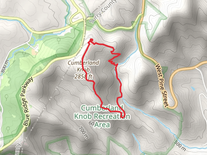 Cumberland Knob Loop