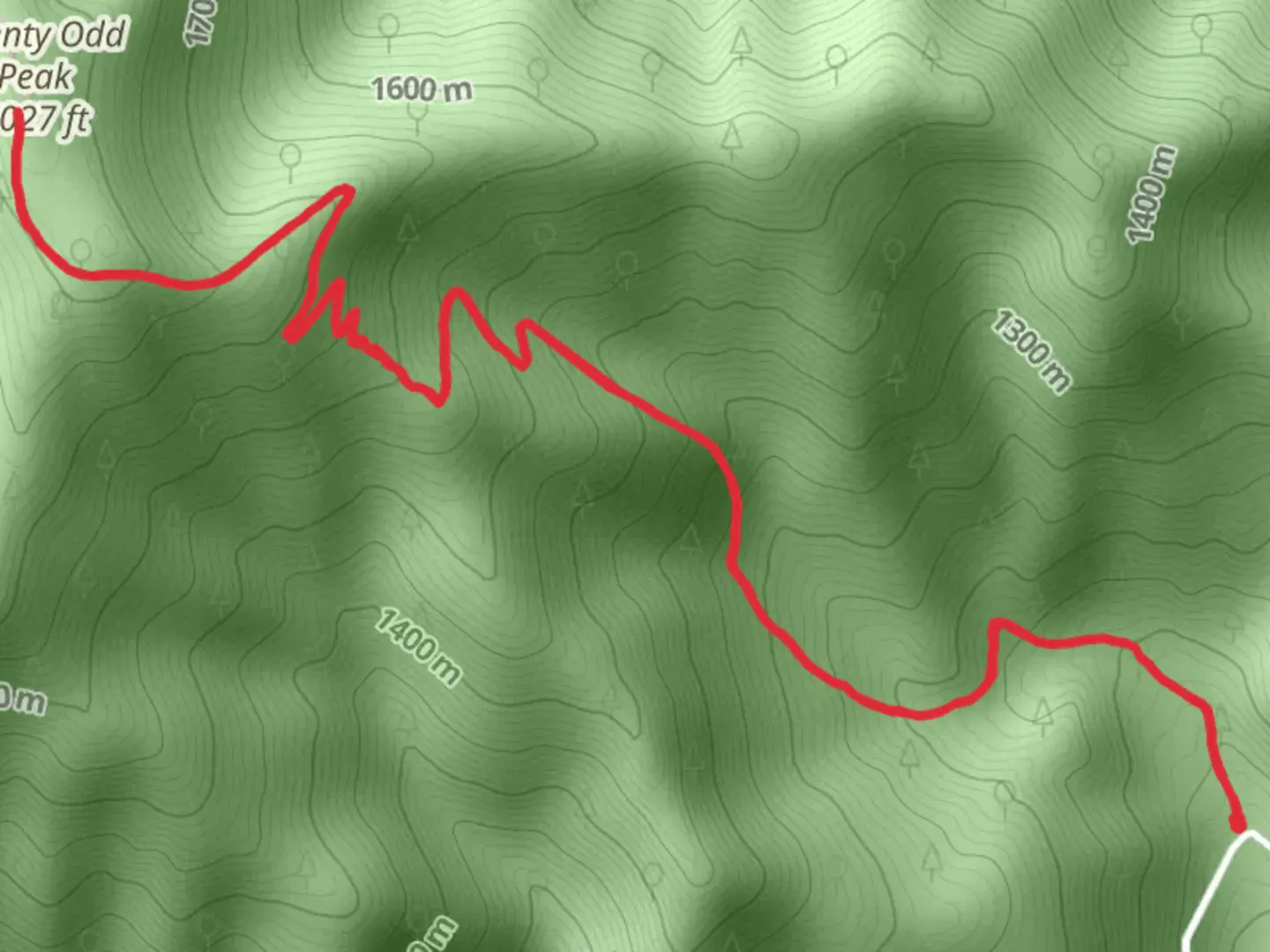 An image depicting the trail Roe Gulch Trail and its surrounding area.