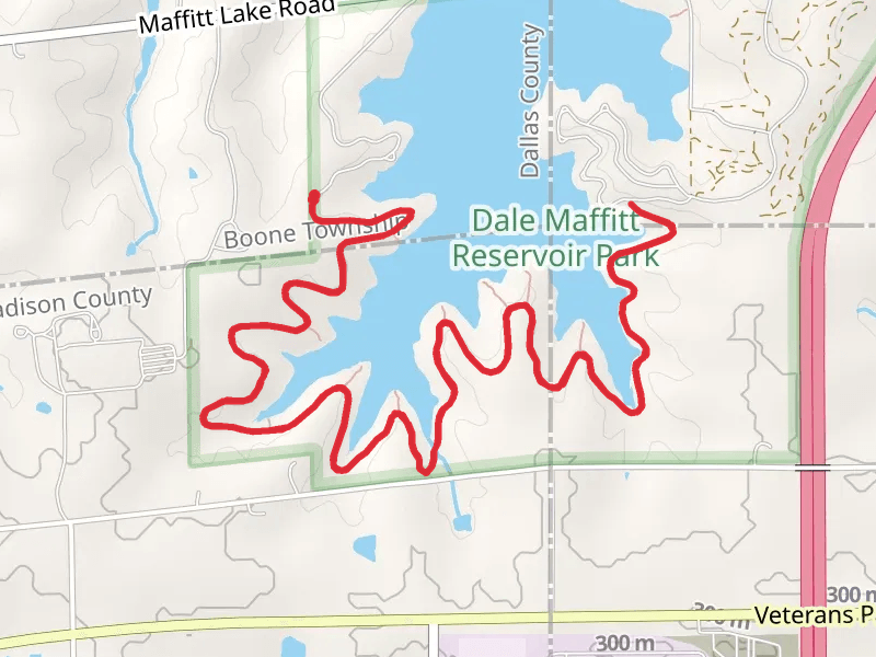 Dale Maffitt Reservoir South Shore