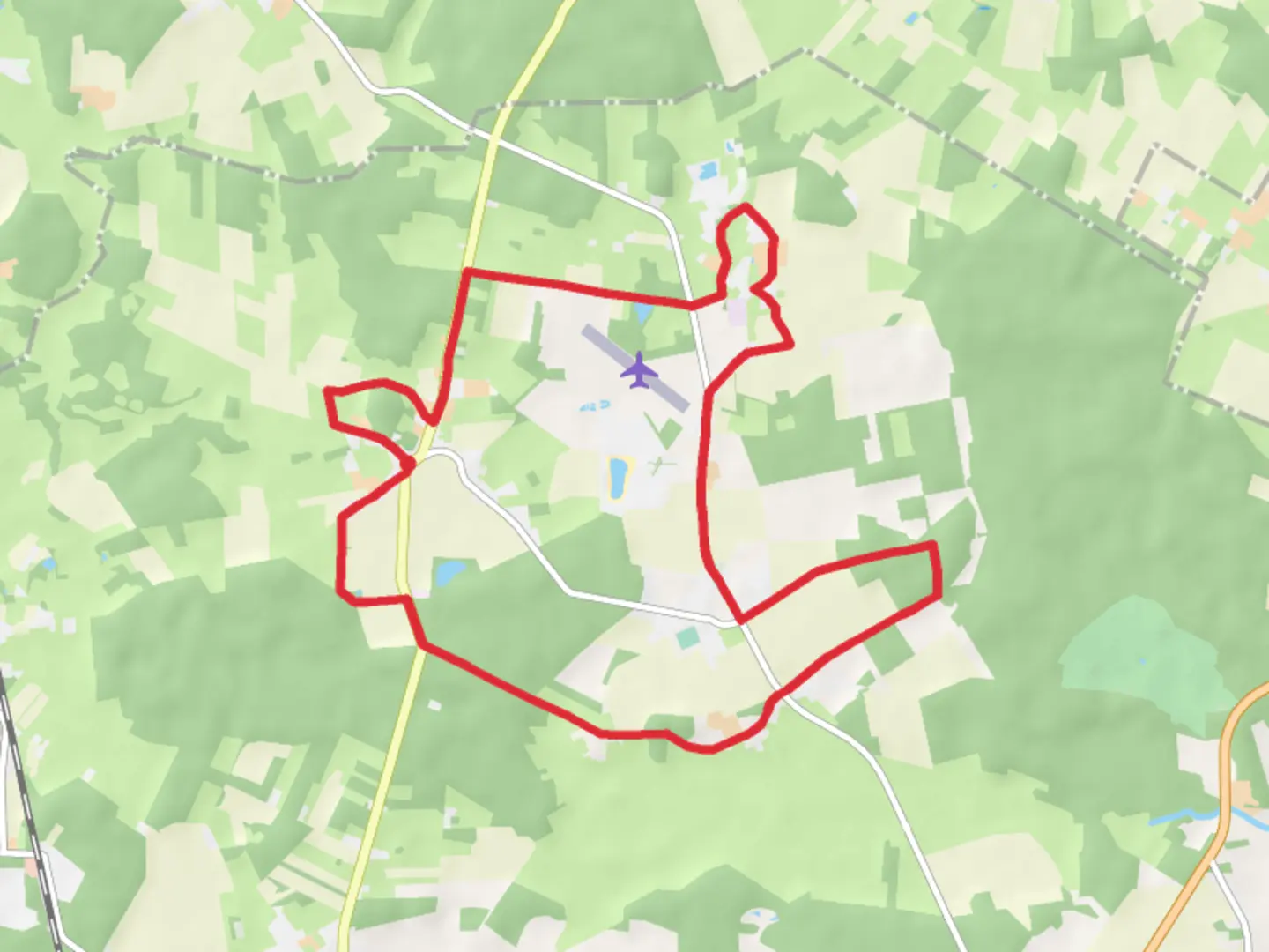 An image depicting the trail Holste Loop and its surrounding area.