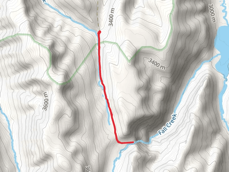 Firebox Creek and Fall Creek via Fall Creek Trail